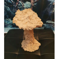 Produktbild von ARKA Riffpilz Höhle aus Riffkeramik für Meerwasser Aquarien Beige 16x15x22cm
