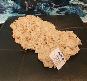 Produktbild von ARKA Riffplatte aus Riffkeramik für Meerwasser Aquarien 31x17x4,5cm beige