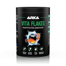 ARKA VitaFlakes Kaltgepresstes Flockenfutter für Süßwasserfische 1000 ml - 1000 ml – Bild 1 von 9