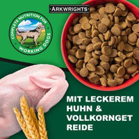 Produktbild von Arkwrights Hundefutter Trockenfutter Huhn für erwachsene Hunde 15 kg