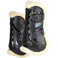 Produktbild von Arma Carbon SupaFleece Gamaschen für Pferde Schwarz Cob