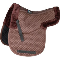 Produktbild von Arma Numnah Satteldecke für Pferde aus Fleece in Braun 45 cm