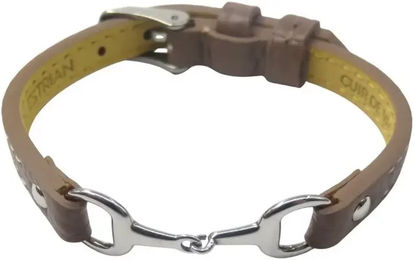 Produktbild von Armband Fano für Damen aus Edelstahl in Braun 15 cm bis 19 cm