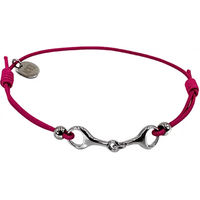Produktbild von Armband für Damen von Equestrian Shop Léo aus Edelstahl in Gold und Rosa, 14 cm bis 20 cm