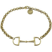 Produktbild von Armband für Damen von Equestrian Shop Oly aus Edelstahl in Gold wasserfest 22 cm