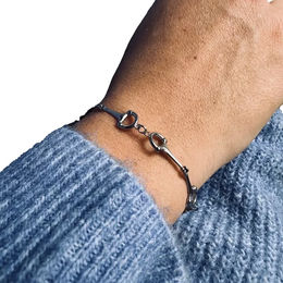 Produktbild von Armband für Damen von Gurbe aus Edelstahl in Gold oder Silber