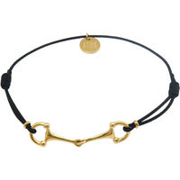 Produktbild von Armband Hey Lana für Damen aus Edelstahl in Gold und Schwarz 14 cm bis 20 cm
