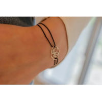 Produktbild von Armband Pénélope Lendita für Damen in Gold und Schwarz aus Metall