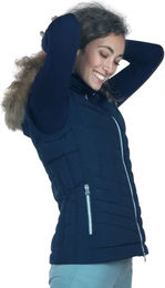 Produktbild von Ärmellose Daunenjacke Flags&Cup Kiana für Damen in Blau Größe XS