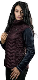Produktbild von Ärmellose Daunenjacke Flags&Cup Nilsia für Damen in Lila Größe S