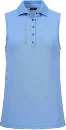 Produktbild von Ärmelloses Reitpolo für Damen HV Polo Myrthe Blau Größe S