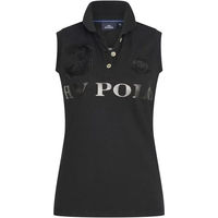 Produktbild von Ärmelloses Reitpolo für Damen von HV Polo Favouritas aus Baumwolle in Schwarz XS