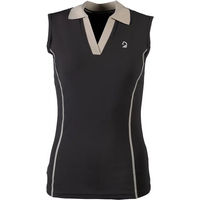 Produktbild von Ärmelloses Reitpolo für Damen von Lauria Garrelli in Schwarz Größe M