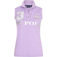 Produktbild von Ärmelloses Reitpolo HV Polo Favouritas für Damen aus Baumwolle Lila Größe M