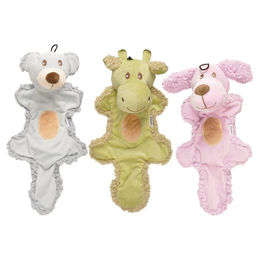 Produktbild von Aromadog Flamingo Hundespielzeug Plüsch Ring Kuscheltier