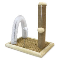 Produktbild von Arquivet Bogart Kratzbaum für Katzen mit Sisal-Stange in Beige 40 x 29 x 42 cm