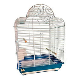 Produktbild von Arquivet Bologna Vogelkäfig Set 2er Pack Blau 52 x 41 x 71 cm
