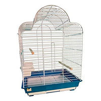 Produktbild von Arquivet Bologna Vogelkäfig Set 2er Pack Blau 52 x 41 x 71 cm