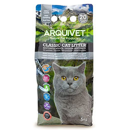 Arquivet Classic Katzenstreu mit Aktivkohle als natürliches Klumpstreu 5 kg – Bild 1 von 6