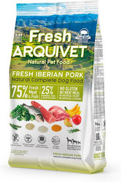 Arquivet Fresh Halbfeuchtes Hundefutter Iberisches Schweinefleisch und Ozeanfisch für erwachsene Hunde aller Größen 2,5 kg - 2 x 2,5 kg – Bild 1 von 6