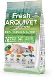 Arquivet Fresh Puppy Junior Halbfeuchtes Welpenfutter mit Pute und Lachs glutenfrei 2,5 kg – Bild 1 von 5