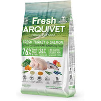 Produktbild von Arquivet Fresh Puppy Junior Halbfeuchtes Welpenfutter mit Pute und Lachs glutenfrei 2,5 kg