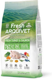 ARQUIVET Fresh Puppy Junior Halbfeuchtes Welpenfutter Pute und Lachs Glutenfrei 10 kg - 10 kg – Bild 1 von 7