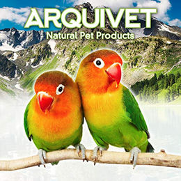 Arquivet Futternapf aus Edelstahl für Papageien 280 ml Silber – Bild 1 von 4