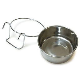 Arquivet Futterspender für Wildvögel aus Edelstahl Silber 280 ml – Bild 1 von 3