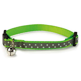 Produktbild von Arquivet Halskette für Katzen reflektierend grün 20/25 cm