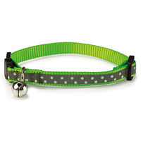 Produktbild von Arquivet Halskette für Katzen reflektierend grün 20/25 cm