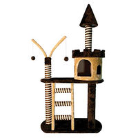 Produktbild von Arquivet Kratzbaum für Katzen in Braun und Beige aus Plüsch und Seil