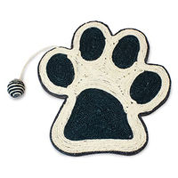Produktbild von Arquivet Kratzmatte für Katzen mit Maus-Motiv in Schwarz-Weiß 40 x 36 cm