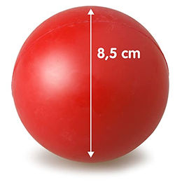 Arquivet Massivgummiball für Hunde in Rot XL – Bild 1 von 2