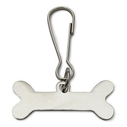 Arquivet Metall-Blech in Knochenform Silber 3,5 x 1 cm – Bild 1 von 5