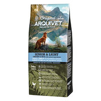 Produktbild von Arquivet Original Senior Light Hundefutter Huhn und Reis ohne künstliche Farbstoffe 12 kg