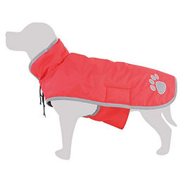 Produktbild von Arquivet Regenmantel für Hunde rot waterproof 6XL 75 cm