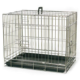 Produktbild von Arquivet Transportbox für Hunde aus Kunststoff in Silber