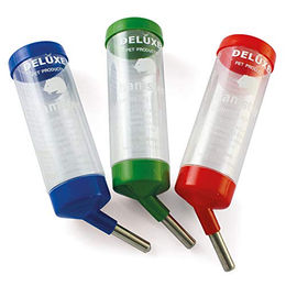 Arquivet Trinkflasche mit Metalldüse für Hamster, Kaninchen und Meerschweinchen 125 ml bunt – Bild 1 von 2