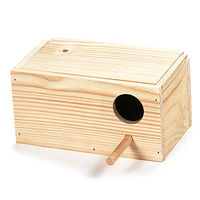 Produktbild von Arquivet Vogelnest aus Holz für Wellensittiche 20 x 11 x 10 cm