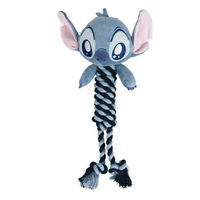 Produktbild von Artesania Cerda Disney Lilo & Stitch Kauspielzeug für Hunde Blau Seil Beißring zur Zahnpflege