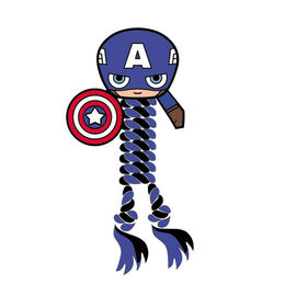 Artesania Cerda Kauspielzeug für Hunde aus Baumwolle Blau zur Zahnpflege – Bild 1 von 7