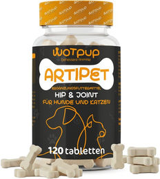 Artipet Gelenk-Supplement Tabletten für Hunde und Katzen aller Altersstufen mit Glucosamin, Chondroitin, MSM und Teufelskralle – Bild 1 von 1