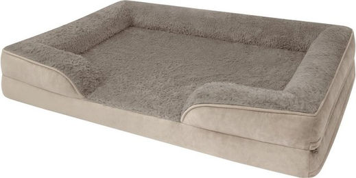 Aspero Hundebett Kotka Kuschelbett aus 100 % Polyester für Hunde und Katzen mit abnehmbarem Bezug – Bild 1 von 5