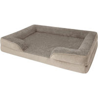 Produktbild von Aspero Hundebett Kotka Kuschelbett aus 100 % Polyester für Hunde und Katzen mit abnehmbarem Bezug