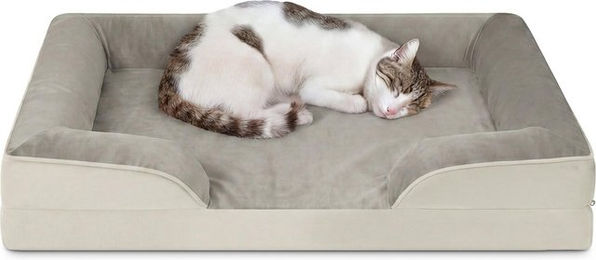 Aspero Katzenbett Kotka aus Polyester mit abnehmbarem Bezug für erwachsene Katzen – Bild 1 von 2