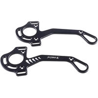 Produktbild von Äste der langen Hackamore Jin Stirrup aus Aluminium in Schwarz