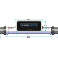 Produktbild von Astralpool Astral Compact Eco 3 Incoloy Heizer für Pool und Teich 3 KW