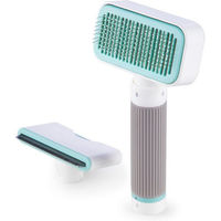 Produktbild von AstroPet Fellkamm Haarbürste für Haustiere mit UV-Lampe zur Erkennung von Pilzbefall ACPB-001