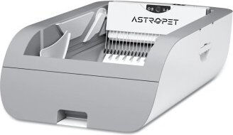 AstroPet Helios selbstreinigende Katzentoilette mit Tasten-Steuerung in Weiß aus Kunststoff – Bild 1 von 3